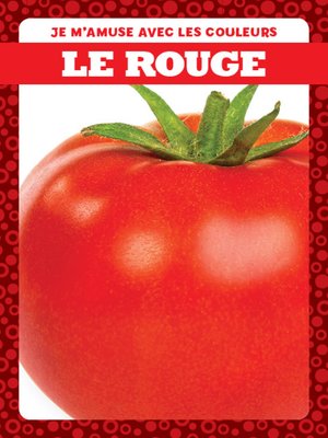 cover image of Le rouge (Red)